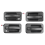 4Pcs Exterior Outside Door Handle Set for 2003-2009 H2 Black 2