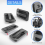 4Pcs Exterior Outside Door Handle Set for 2003-2009 H2 Black 6