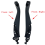 4Pcs Left & Right Car Door Handle Inside Panel Trim for 5 Series 3