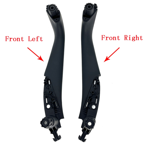 4Pcs Left & Right Car Door Handle Inside Panel Trim for 5 Series 2