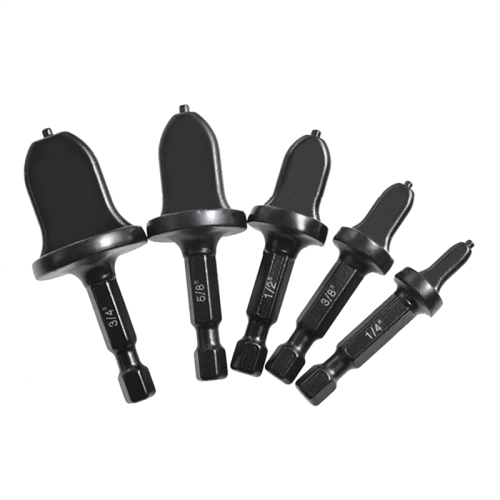 5Pcs Flaring Tool Copper Pipe Electric Reamer 2