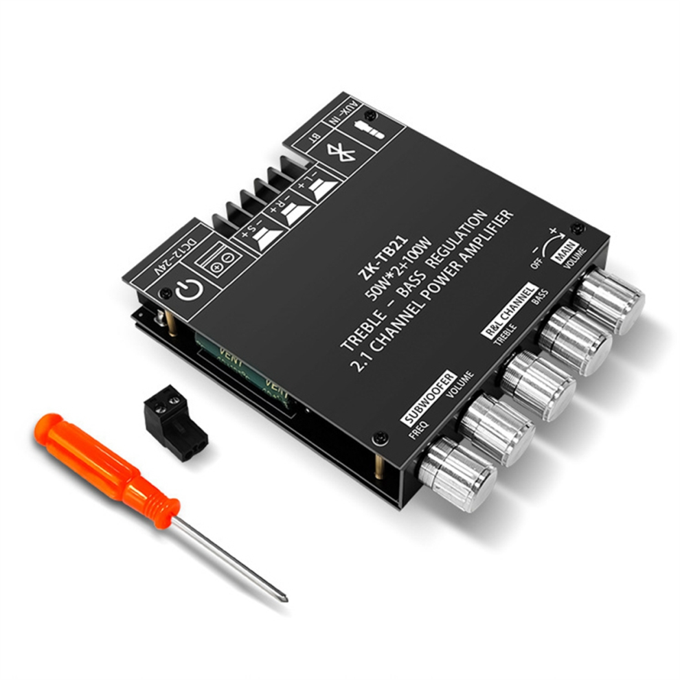 Tb21 Bt 5.0 Subwoofer Digital Amplifier Board Tpa3116d2 50Wx2+100W 4851455570244