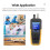 Temperature Humidity Meter Air Quality Dust Concentration Detector 6