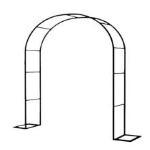 Metal Garden Arbor, Wedding Arch Arbor Party Garden Arches, Support Garden Trellis Flower Arch(Size:200x230x40CM)