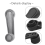 Universal Car Window Connect Winder Handle Crank Door Lever Handle 2