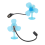 USB 5W Mini Wind Power Generator Notfall Ladegerät für Outdoor Geschenk 5