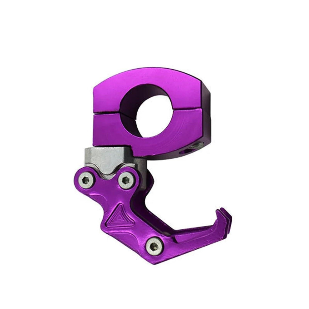 Motorcycle Handlebar Storage Hook Scooter Luggage Bag Hanger Helmet Claw Hook Storage Bag Holder Aluminum Alloy Easy To Install 477169087027