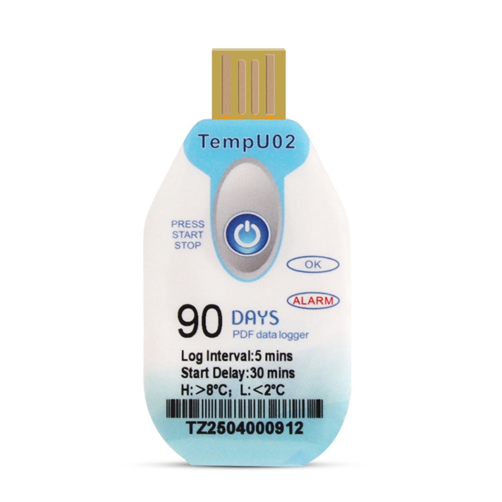 Bez Marki Usb Temperature Data Logger Disposable 90 Days Pdf Datalogger