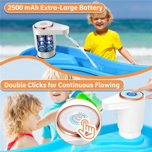 Water Pump for Water Table 4 Hours Lasting Time Battery Powered Pump 2