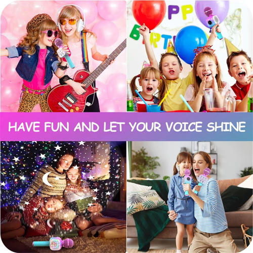 Wireless Bluetooth for Home KTV Party Kid Gift,B 2