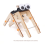 Wooden Walking Spider Robot Spider Robot DIY Assemble Model 4