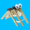 Wooden Walking Spider Robot Spider Robot DIY Assemble Model 6