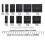620Pcs Connector 2.54mm, Cable Jumper Wire 4
