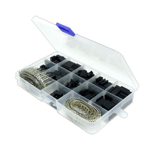 620Pcs Connector 2.54mm, Cable Jumper Wire 2