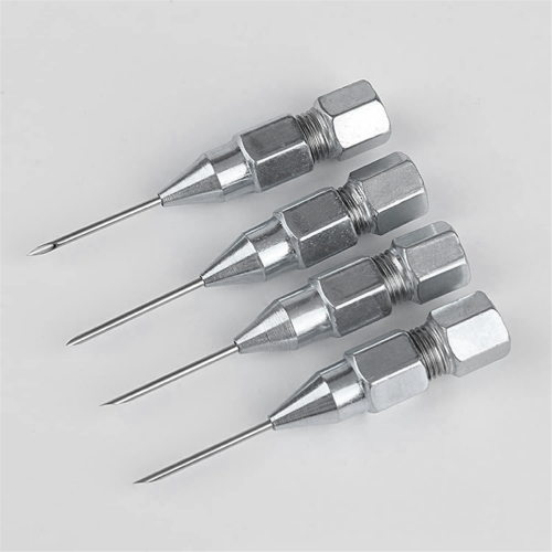 5Pcs Removable Needle Nose Head Grease Nozzle Grease Accessories 2