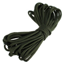 7-teiliges Paracord-Fallschirmseil, grün, Länge: 15 m