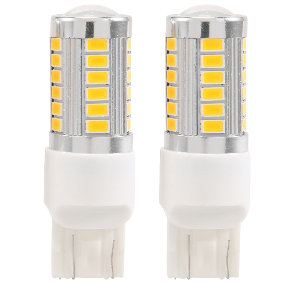 7443, T20 Led Bulbs 900 Lumens Turn Signals Bulb Amber/Yellow/Light 4853541208970
