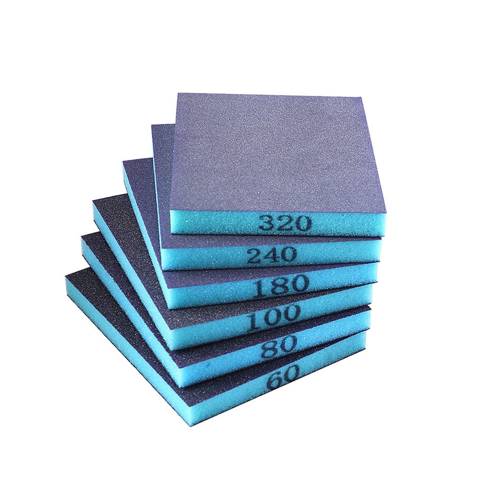 6Pcs Sanding Sponge, 60/80/100/180/240/320 Grit 4853541206938