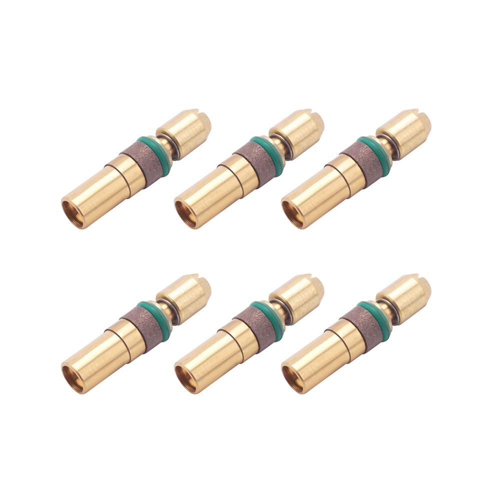 6Pcs Three-Stage Piston Head High-Pressure Copper Head For 6Mm 30Mpa 4853541207119