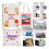 76Pcs Sublimation Blanks Products,DIY MDF Sublimation Keychain Blanks 1