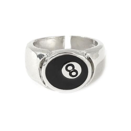 8 Ball Pool Ball Ring,Adjustable Number 8 Eight Pool Billiard Ring