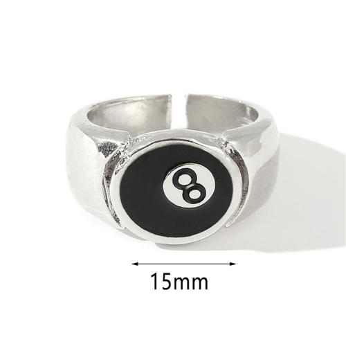 8 Ball Pool Ball Ring,Adjustable Number 8 Eight Pool Billiard Ring 1