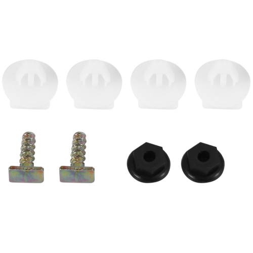 8pc Front Wheel Arch Plastic Metal Screw Nut Set For C 1