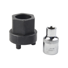 Strumento di rimozione del mozzo della frizione del compressore A/C, set da 2 pezzi, strumento di rimozione 5Se12C