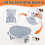 Adjustable Cat Ramp Litter Box Step Double Layer with Filter Function 3