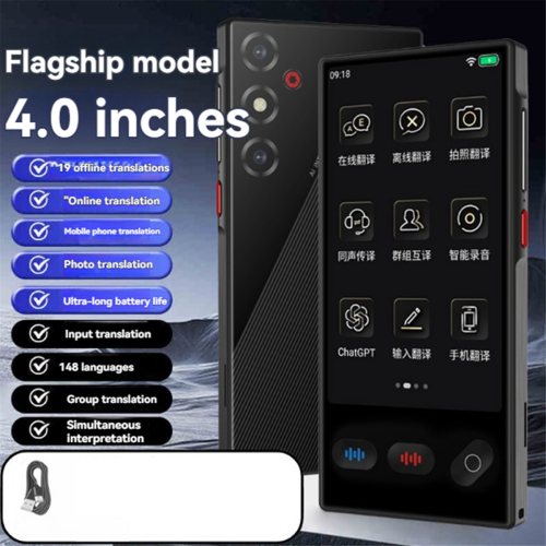 Supporto per traduttore di lingue AI ChatGPT Voice Instant Bidirezionale 1