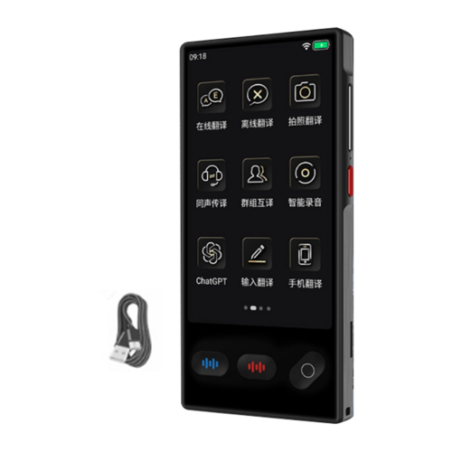 Supporto per traduttore di lingue AI ChatGPT Voice Instant Bidirezionale