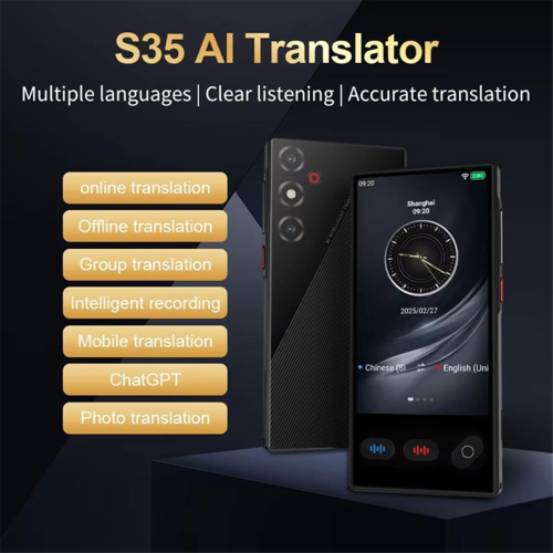 Supporto per traduttore di lingue AI ChatGPT Voice Instant Bidirezionale 2