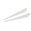 Arrows Vanes 4 Inch Plastic Fletching 50 Pack(White) 7