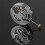 Automatic Mechanical Movement for 3 Pins Self Winding Mechanical 4