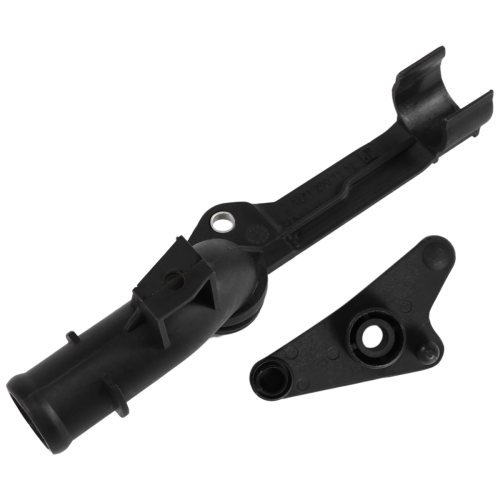Black Plastic Engine Water Pipe to Cylinder Head 1