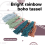 Boho-Quastengirlande mit Holzperlen, erdfarbene Regenbogengirlande A 6