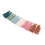 Boho-Quastengirlande mit Holzperlen, erdfarbene Regenbogengirlande A 3