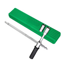 Lug Wrench Car Spare Tire Wrench with 21/23mm Sockets Replacement Simple Installation Professional Tire Repair Tools, Length 40 cm
