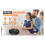 CD Player with Speakers:Rechargeable CD Player 2