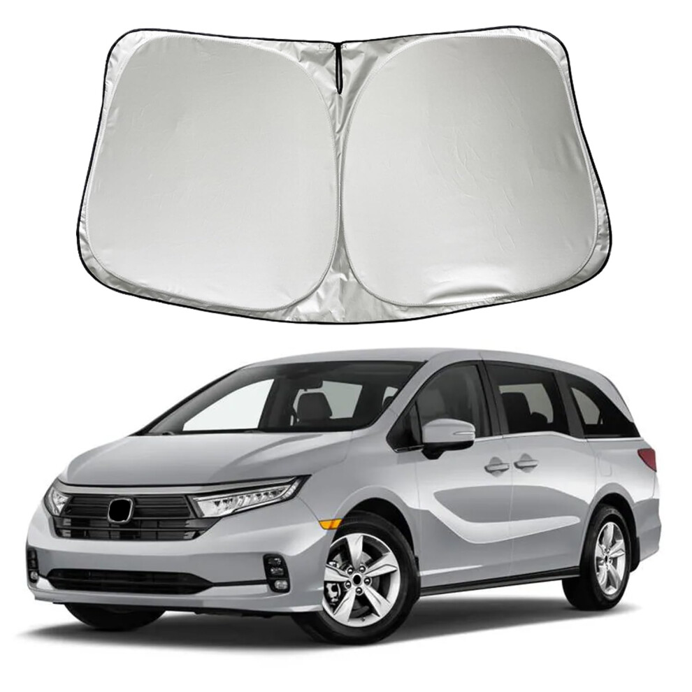 Car Windshield Sun Shade Compatible With Honda Odyssey Lx Ex Ex L Touring Elite 2018 477169089410