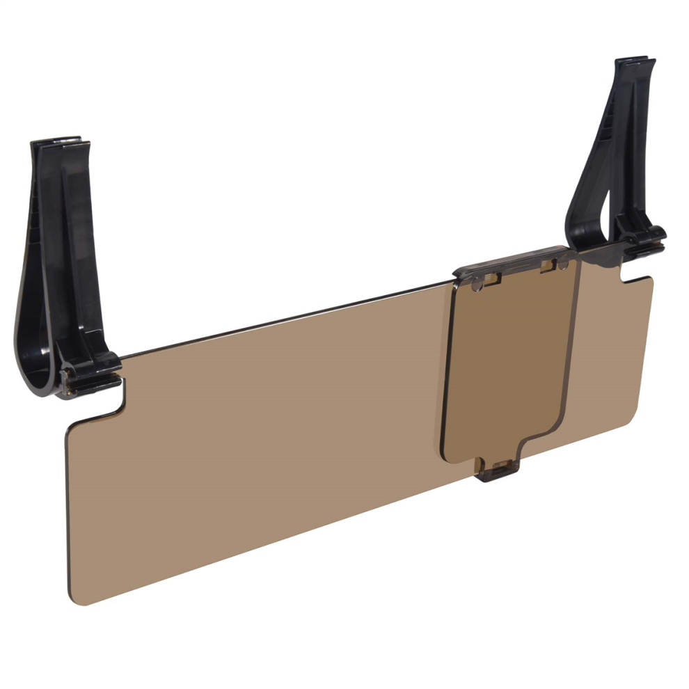 Clip On Car Hd Vision Anti Dazzle Glare Blocker Shade Sun Visor 4853541262323