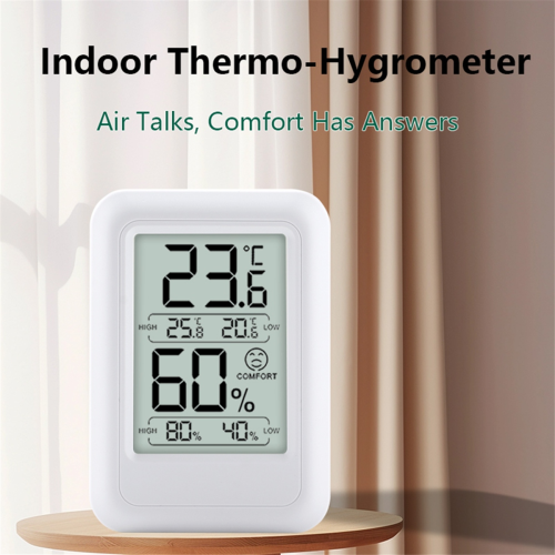 Digital Hygrometer Indoor Thermometer Room Thermometer 2