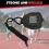 Digital Sports Stopwatch, 10Lap /Split Memory Stopwatch Count Down 5
