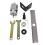 DIY Lawn Mower Set DC12V 775 Motor Manganese Steel Blade Moving Tools 1