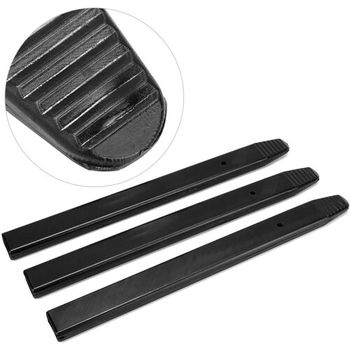 Tire Spoon Protector Tool, 3Pcs Step Bar Pad, Tyre Lever Plastic Cover, Pry Bars Protector 2