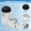 Electric Water Heater with Temperature Display for Kitchen EU Plug A 5