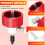 Fülladapter für Gastanks mit Silikaporenadapter 6
