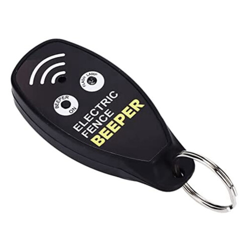 Fence Voltage Tester, Simple Red Light Electric Fence Beeper for Farm 2