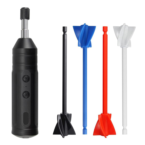 Epoxy Mixer, Handheld Resin Mixing Tools with 4Pcs Paddles 2