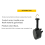Fence Door Handle Built-in 5M Electrified Rope Ranch Fence Handle 2
